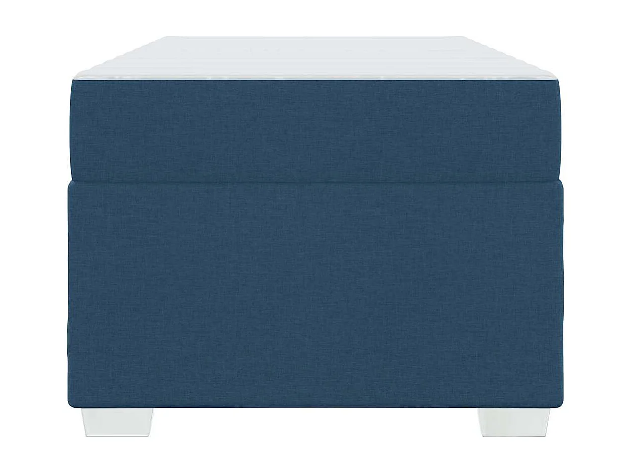 Estructura de cama Azul 90 x 200 cm tela