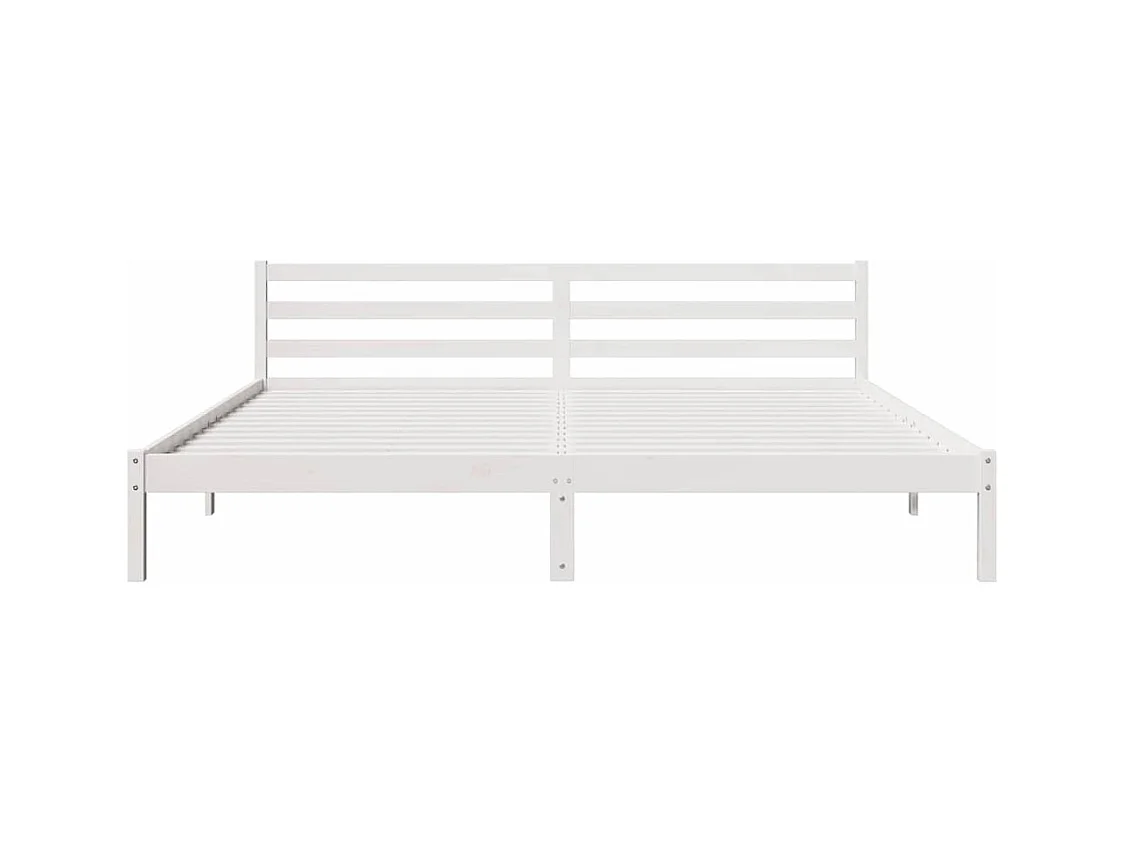 Marco de Cama 220 x 200 cm Madera maciza de pino