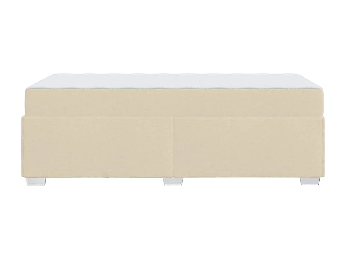 Bedframe Crème 80 x 200 cm Stof
