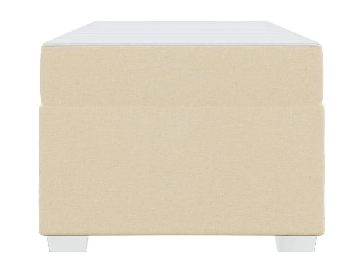 Bedframe Crème 80 x 200 cm Stof