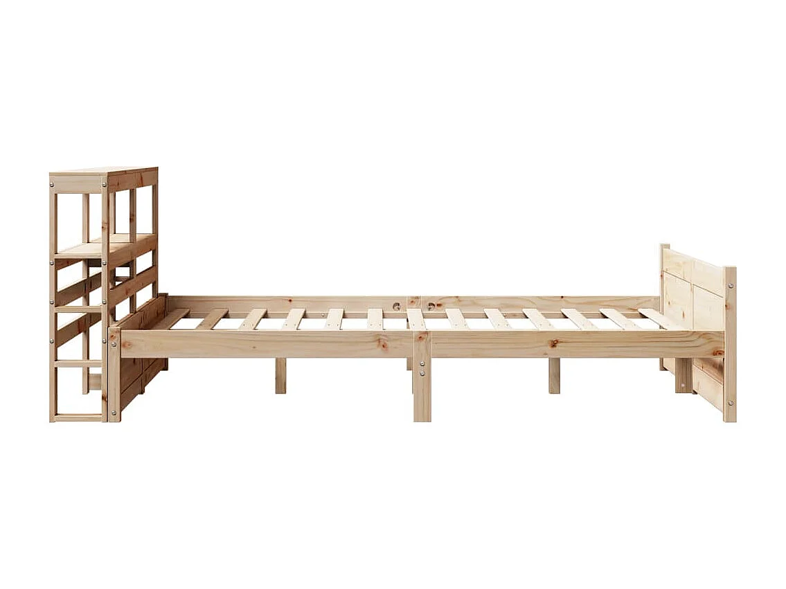 Cadre de lit avec tête de lit sans matelas 120x190 cm