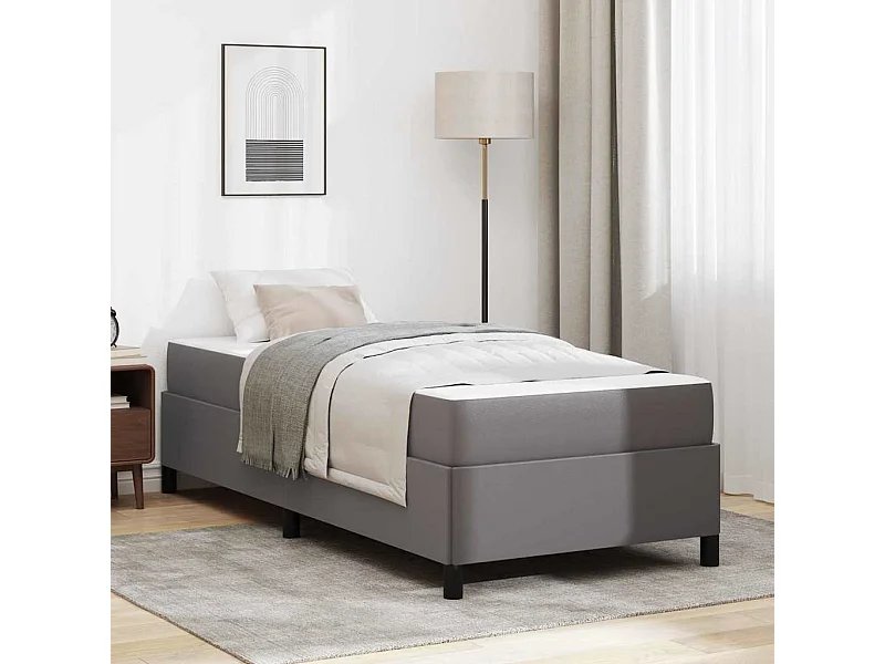 Estrutura de cama com colchão com colchão Cinzeto 90 x 200 cm