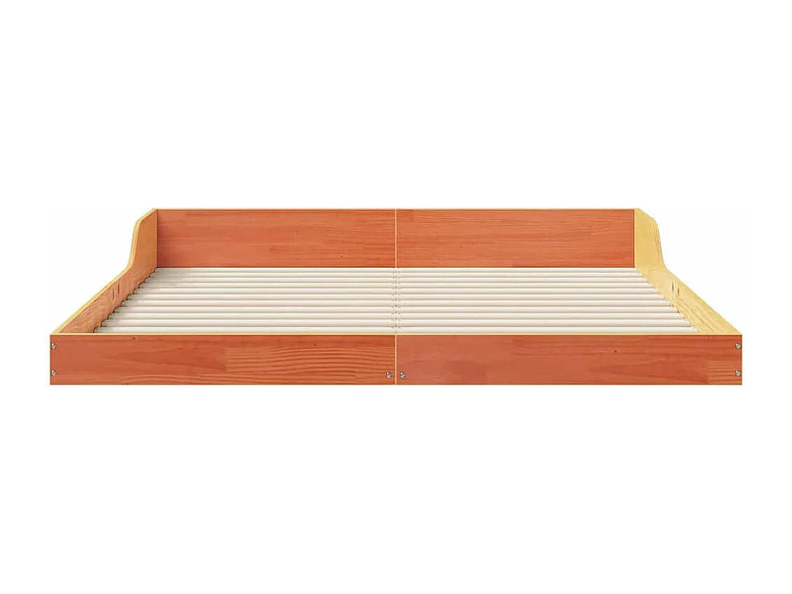 Estrutura da Cama Castanho-mel 140 x 220 cm