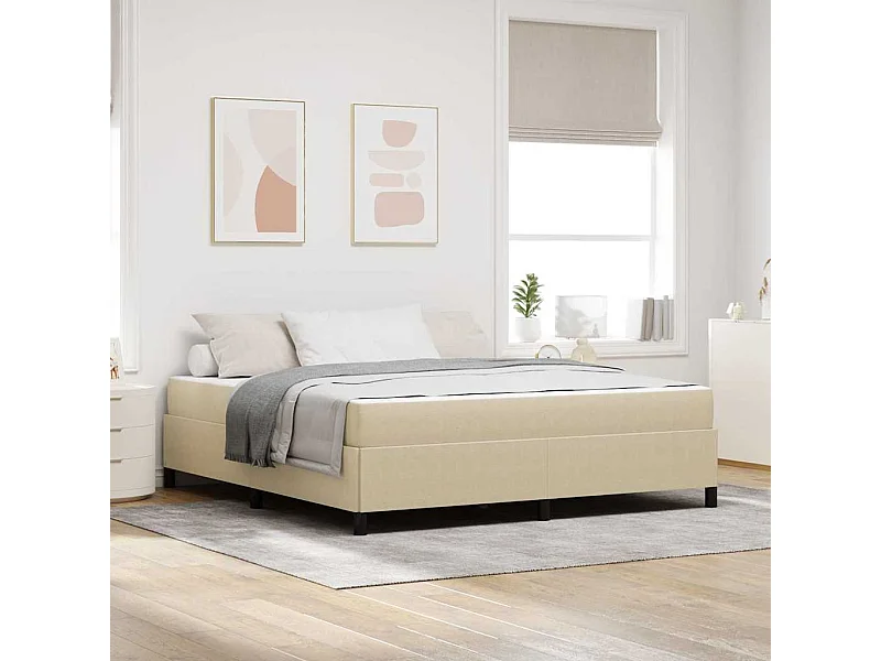 Estructura de cama Verde grisáceo 180 x 200 cm Telas de pana