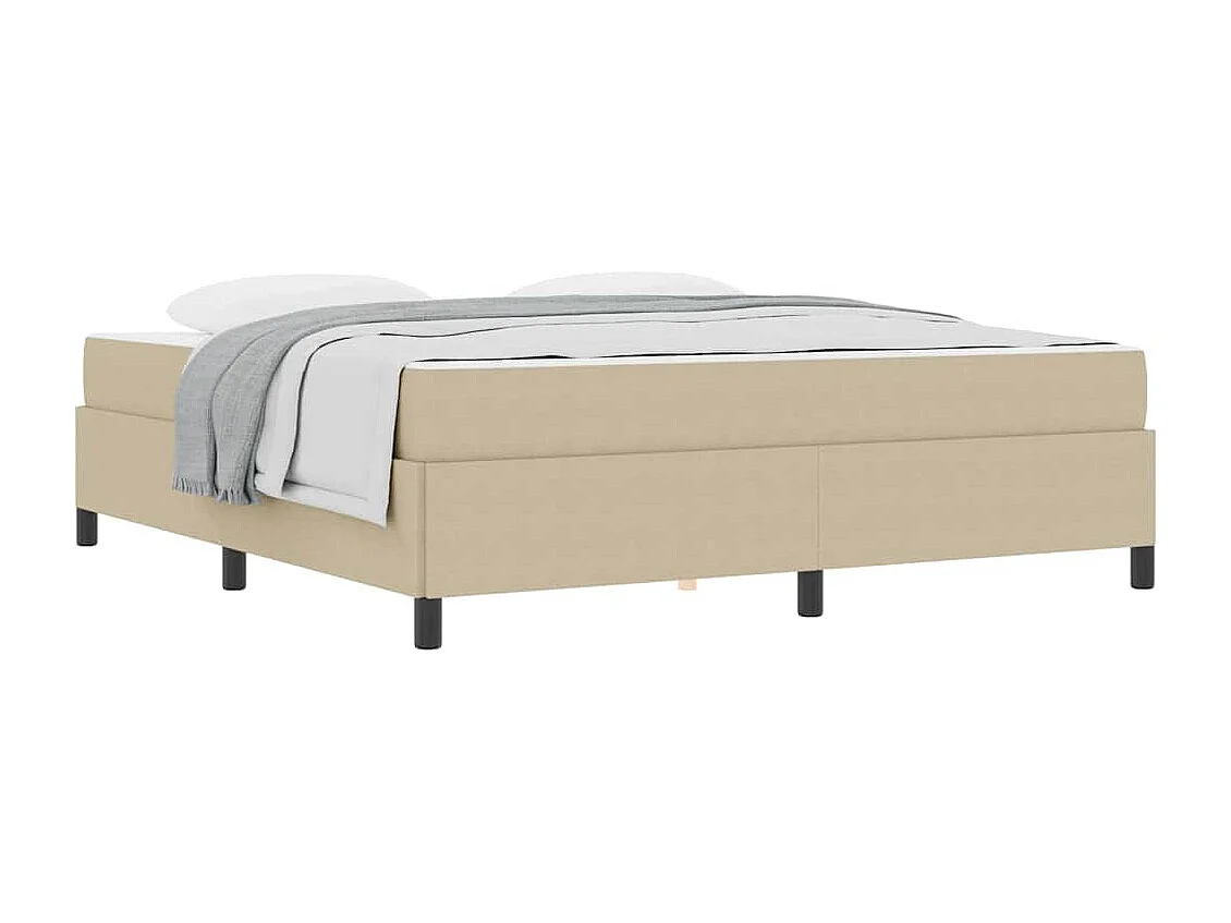 Estructura de cama Verde grisáceo 180 x 200 cm Telas de pana