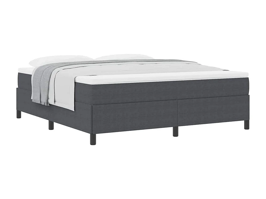 Estrutura da Cama Cinzento escuro 180 x 200 cm