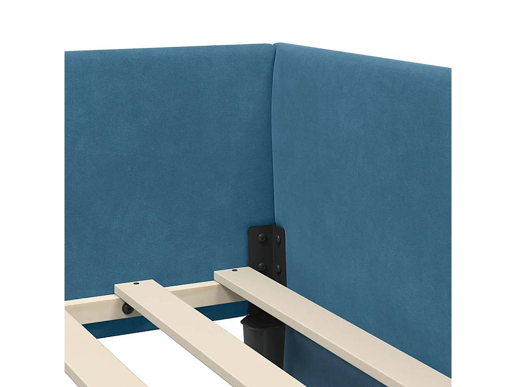 Anders met hoofdeinde Blauw 80 x 200 cm