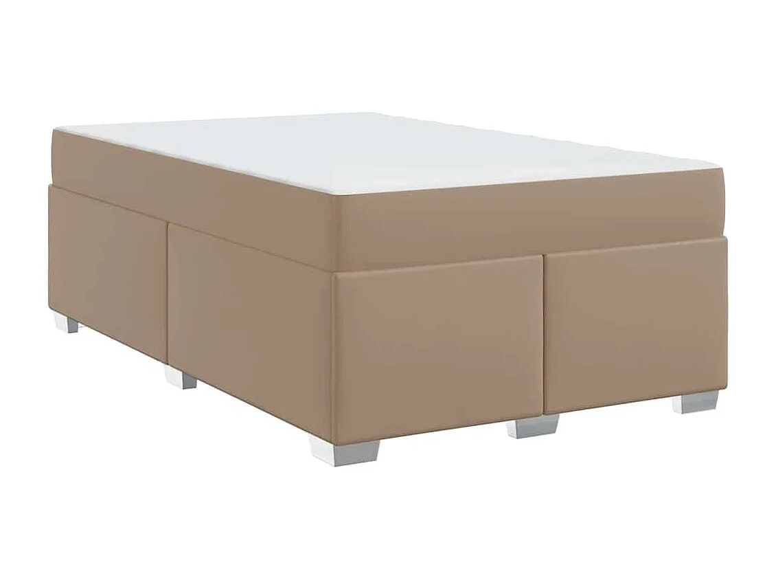 Cadre de lit Cappuccino 160 x 200 cm Faux cuir