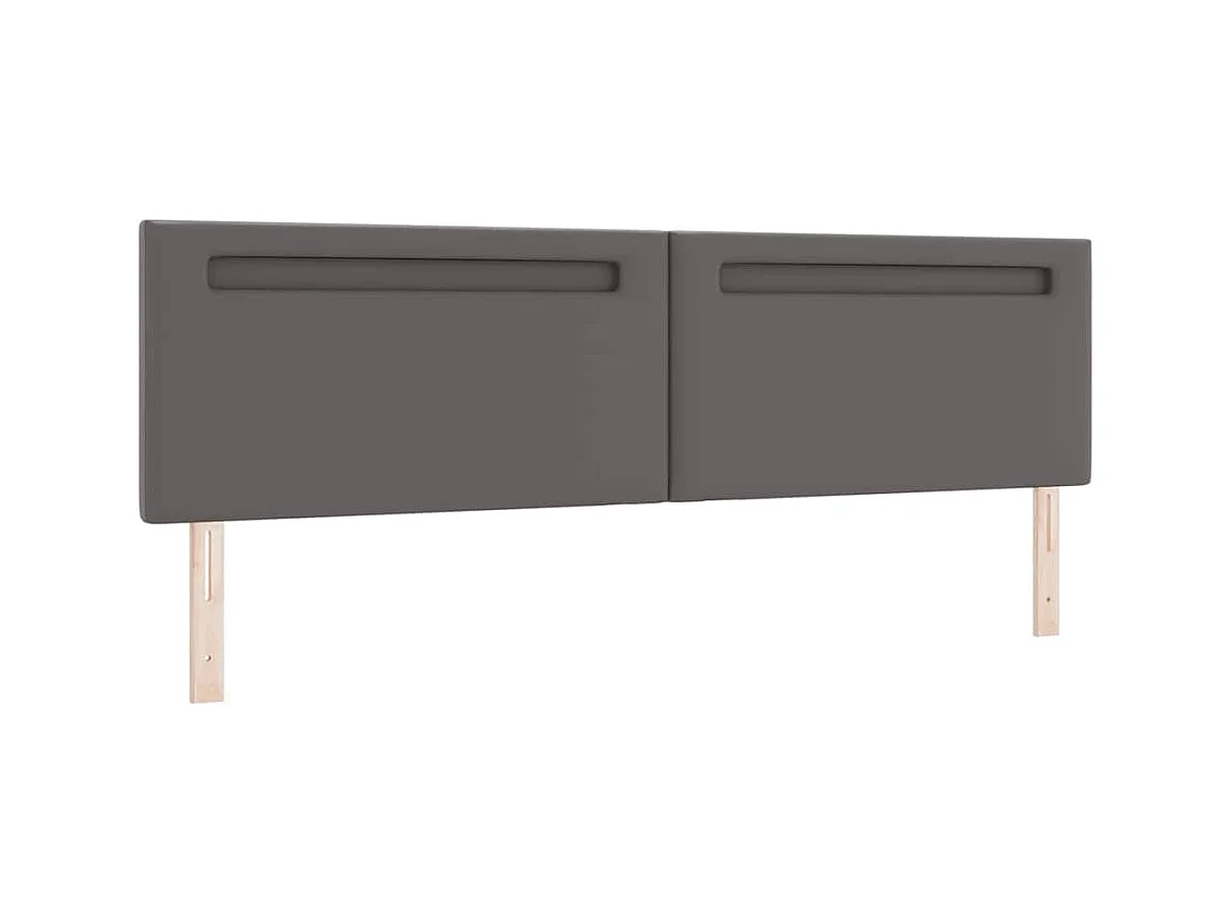 Estructura de cama con colchón con colchón Gris 200 x 200 cm