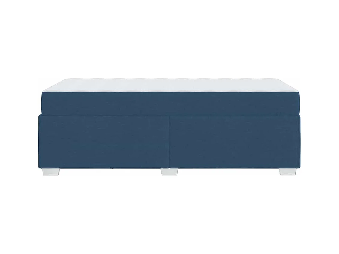 Estructura de cama Azul 80 x 200 cm tela