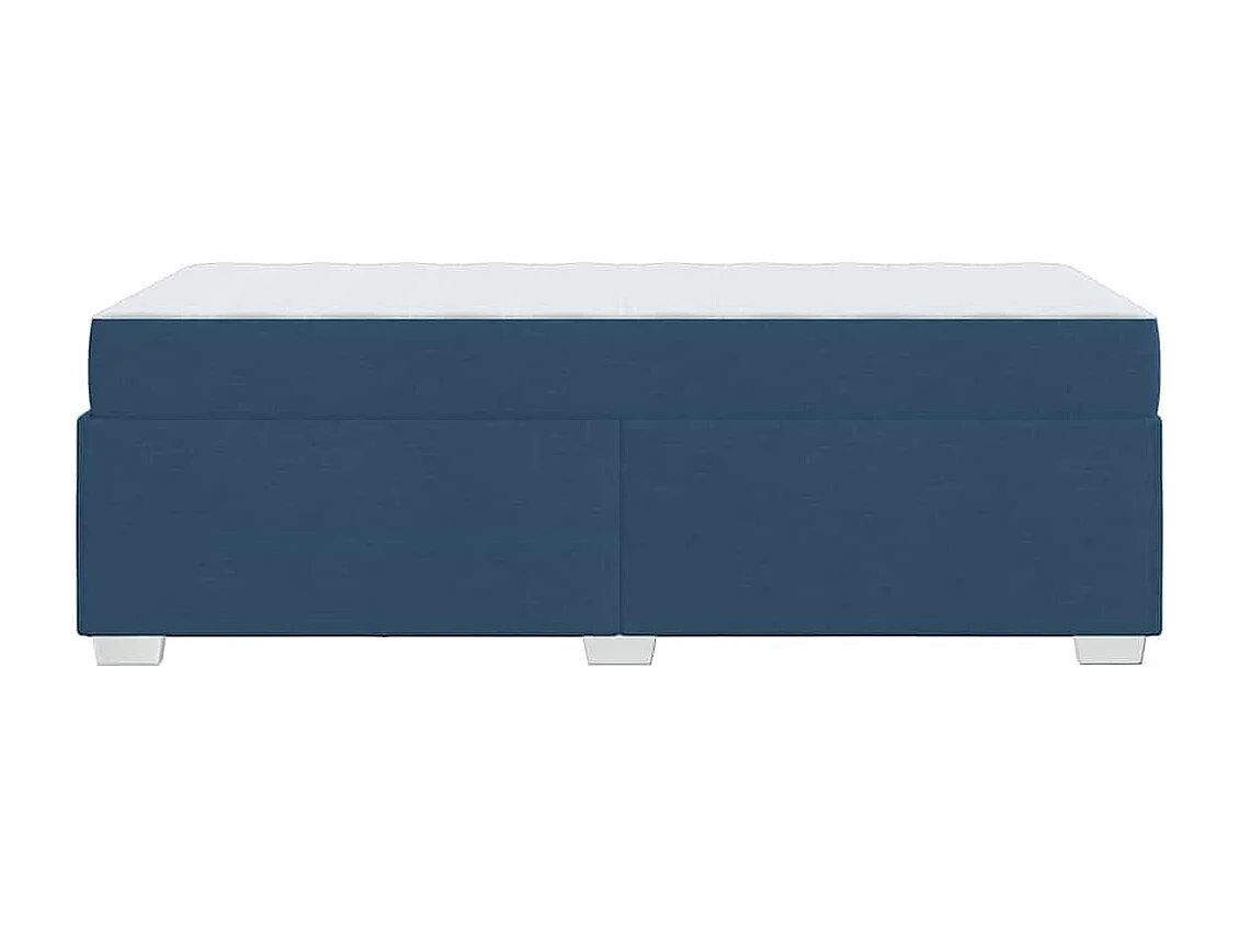 Estructura de cama Azul 80 x 200 cm tela