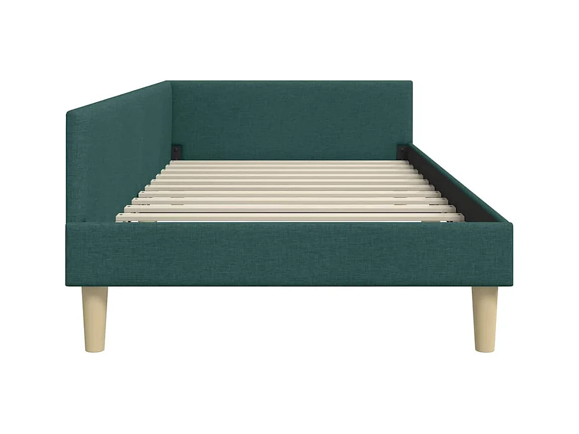 Cadre de lit d'angle Autre Vert foncé 80 x 200 cm