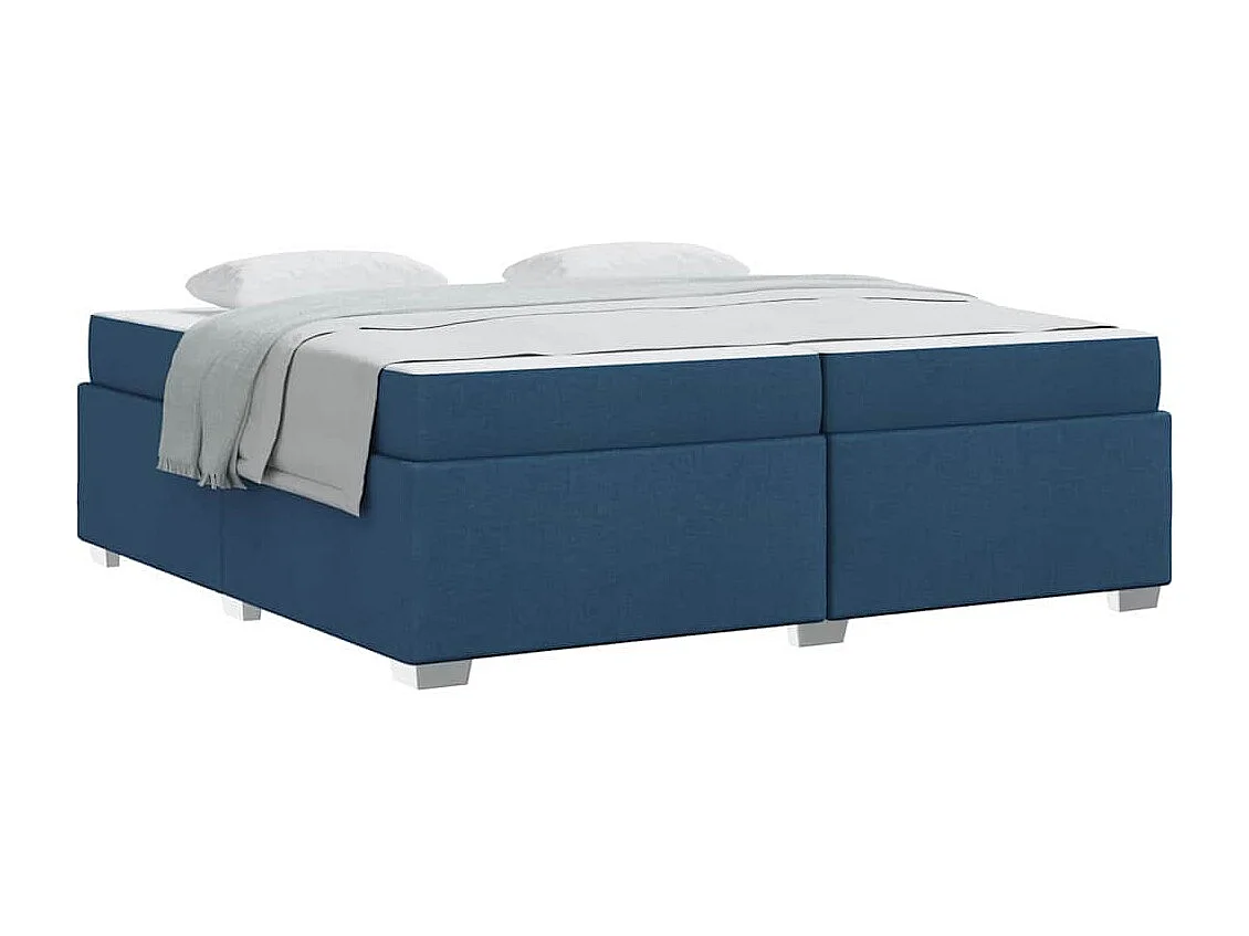 Estructura de cama Azul 200 x 200 cm tela