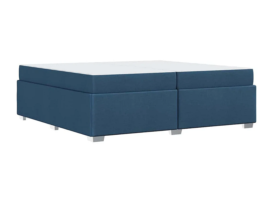 Estructura de cama Azul 200 x 200 cm tela