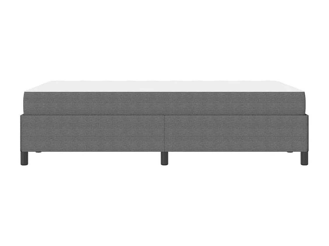 Estructura de cama Gris claro 120 x 190 cm Telas de pana
