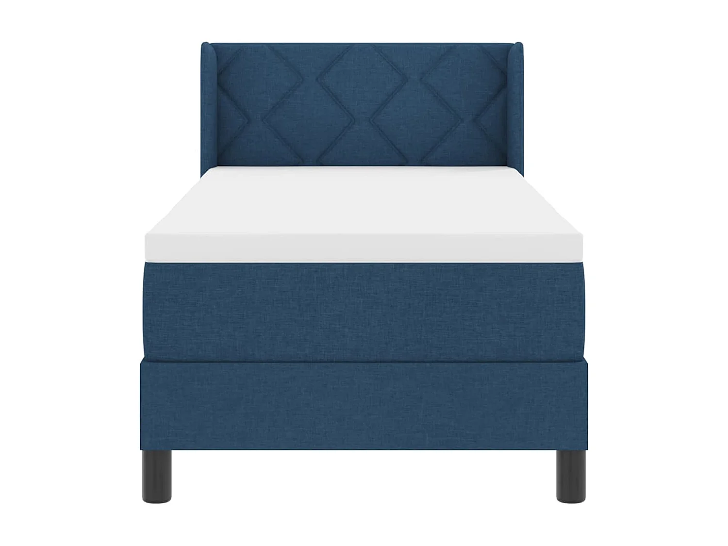 Cadre de lit avec matelas avec matelas Bleu 80 x 200 cm