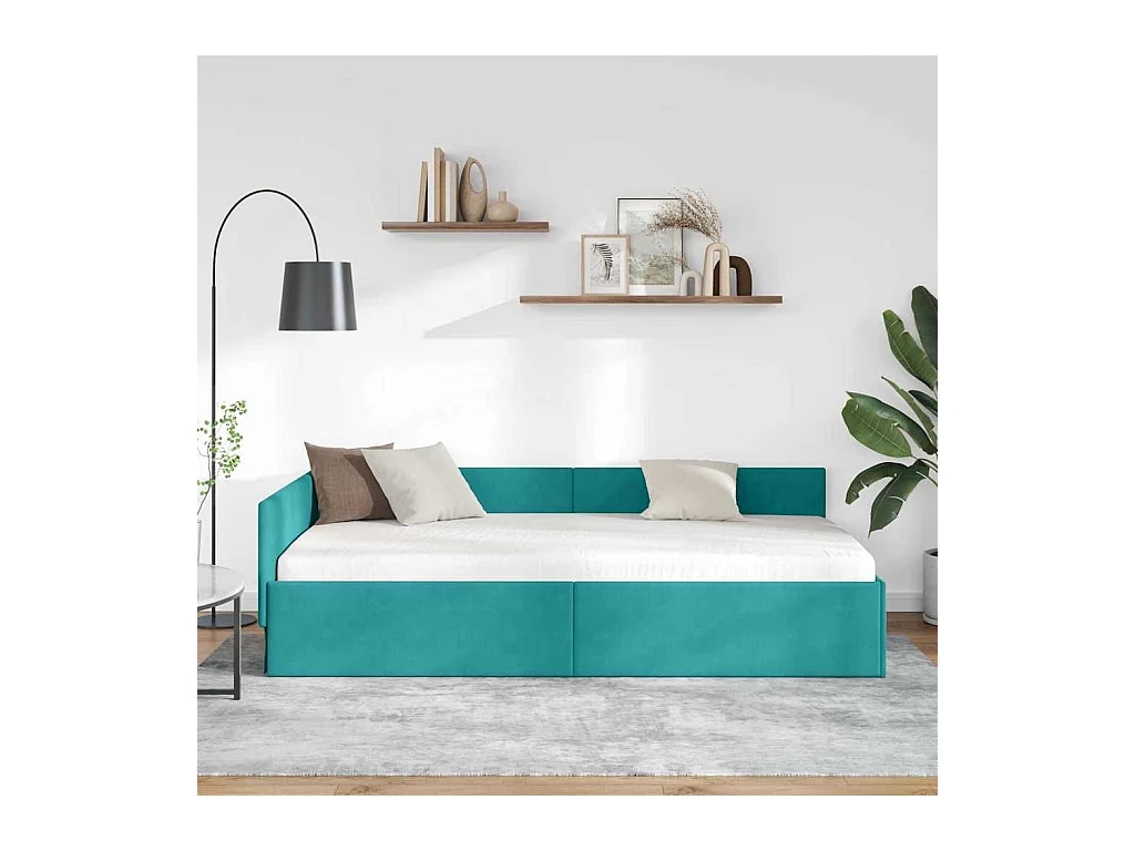 Estructura de cama en esquina Otro Manual Tuquesa 90 x 190 cm