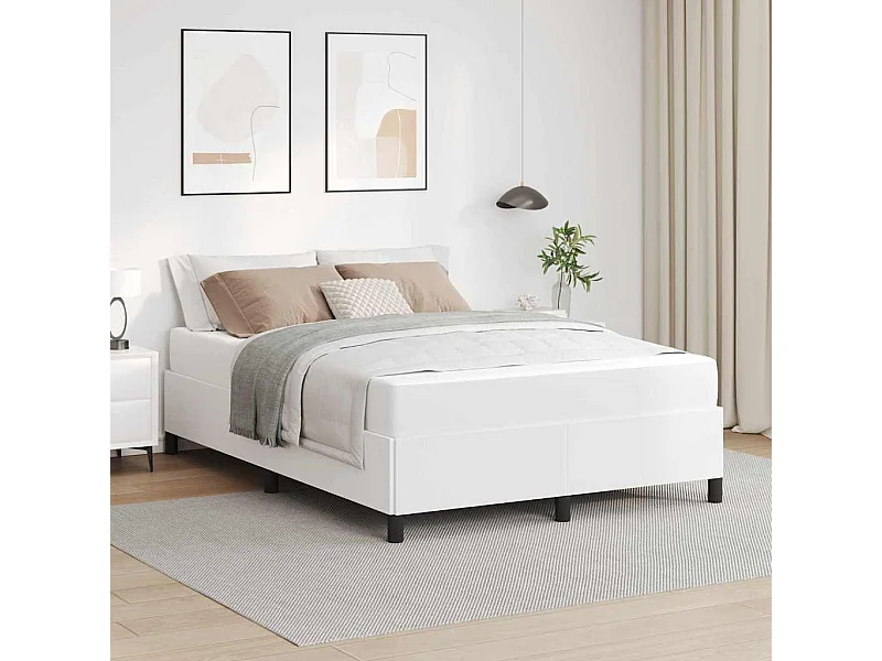 Estructura de cama con colchón con colchón 140 x 190 cm