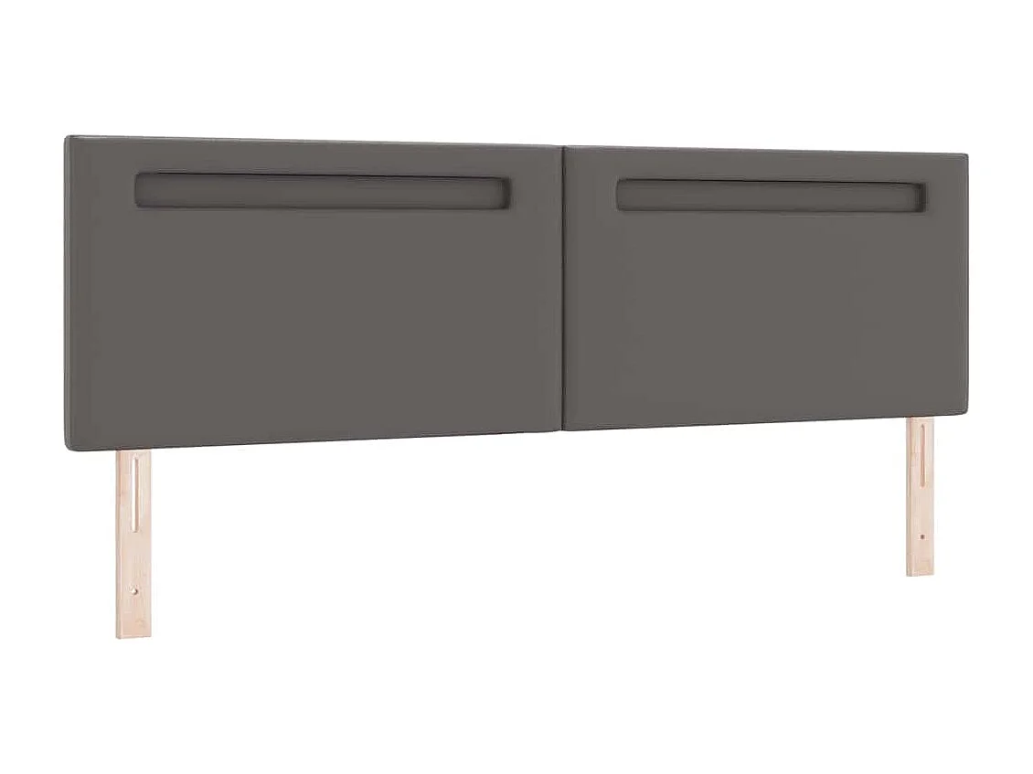 Estructura de cama con colchón con colchón Gris 180 x 200 cm