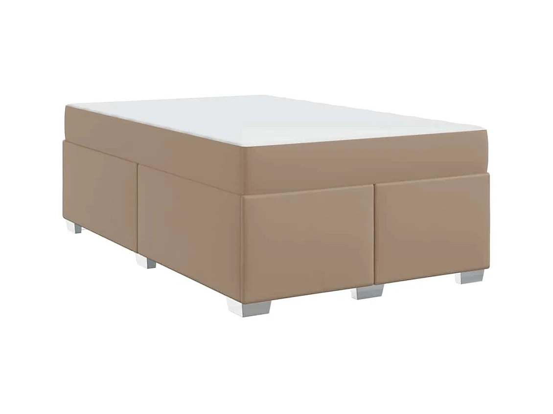 Estructura de cama Capuchino 120 x 200 cm Cuero sintético
