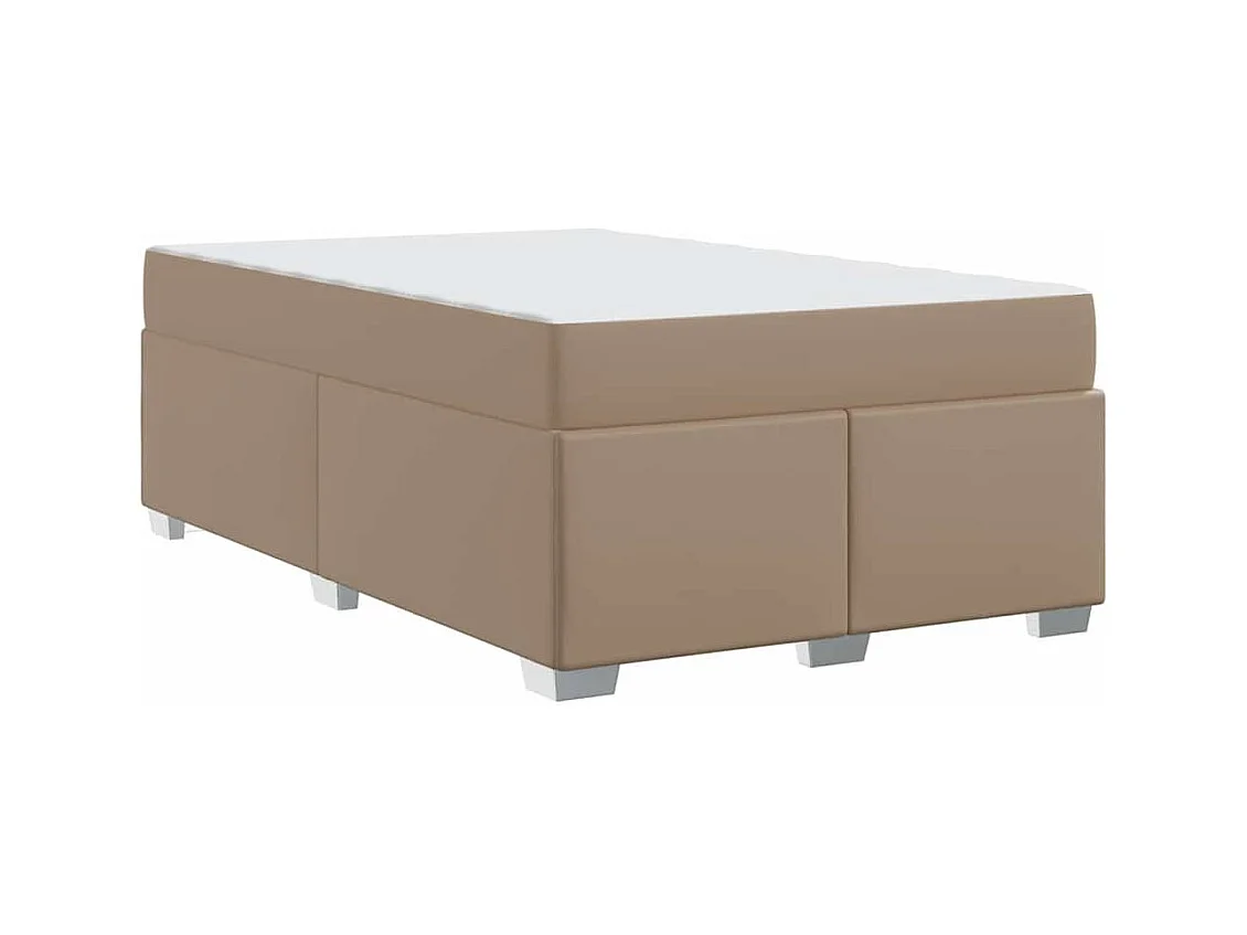 Estructura de cama Capuchino 120 x 200 cm Cuero sintético