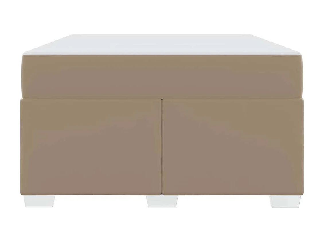 Estructura de cama Capuchino 120 x 200 cm Cuero sintético