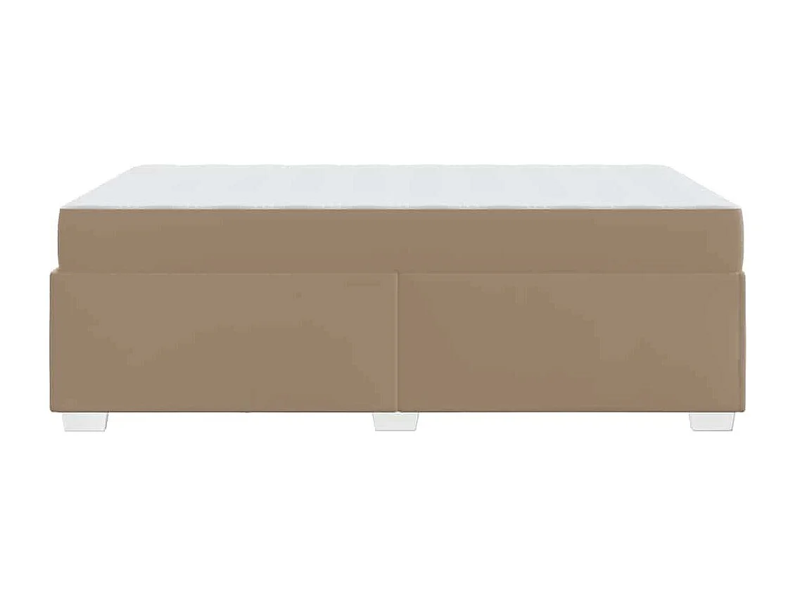 Estructura de cama Capuchino 120 x 200 cm Cuero sintético