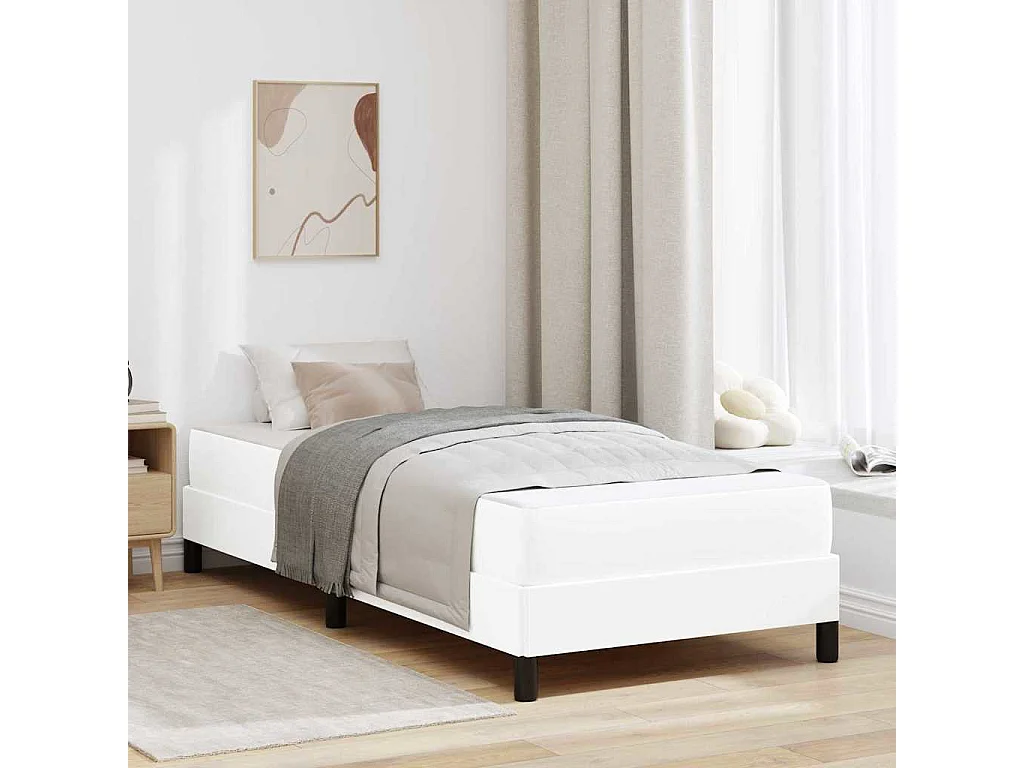 met matras Pure Wit 100 x 200 cm Kunstleer