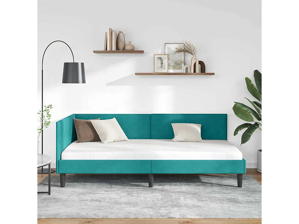 Estructura de cama en esquina Otro Manual Tuquesa 90 x 190 cm