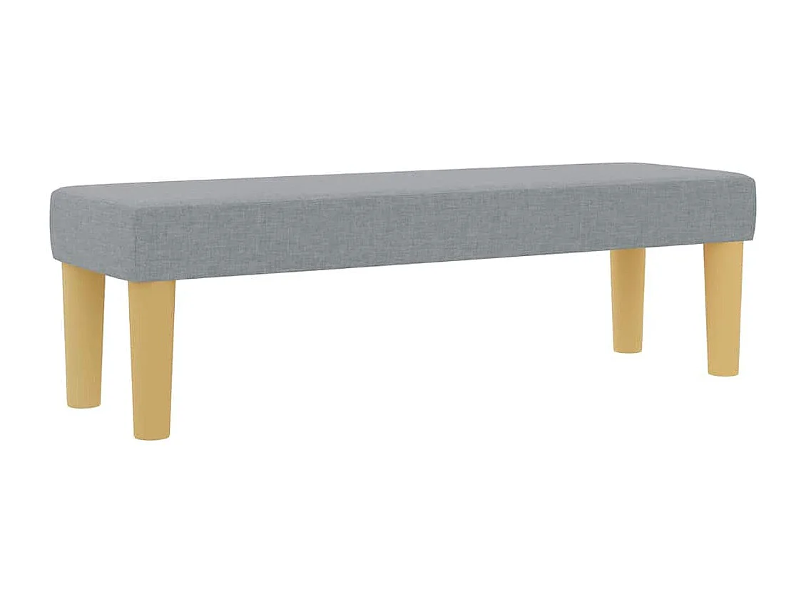 Cama tipo Box Spring con colchón Gris claro 160 x 200 cm tela