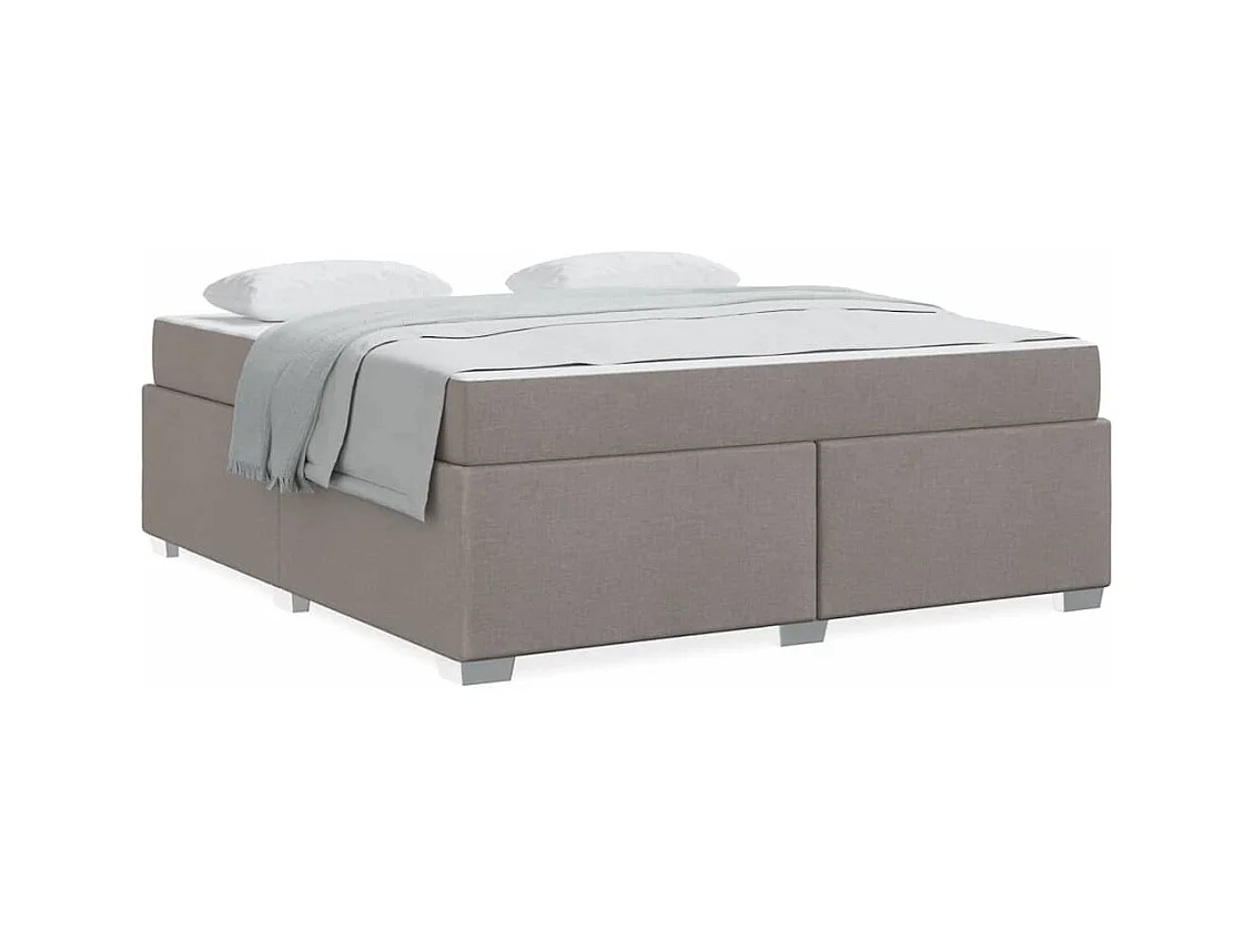 Bedframe Taupe 180 x 200 cm Stof