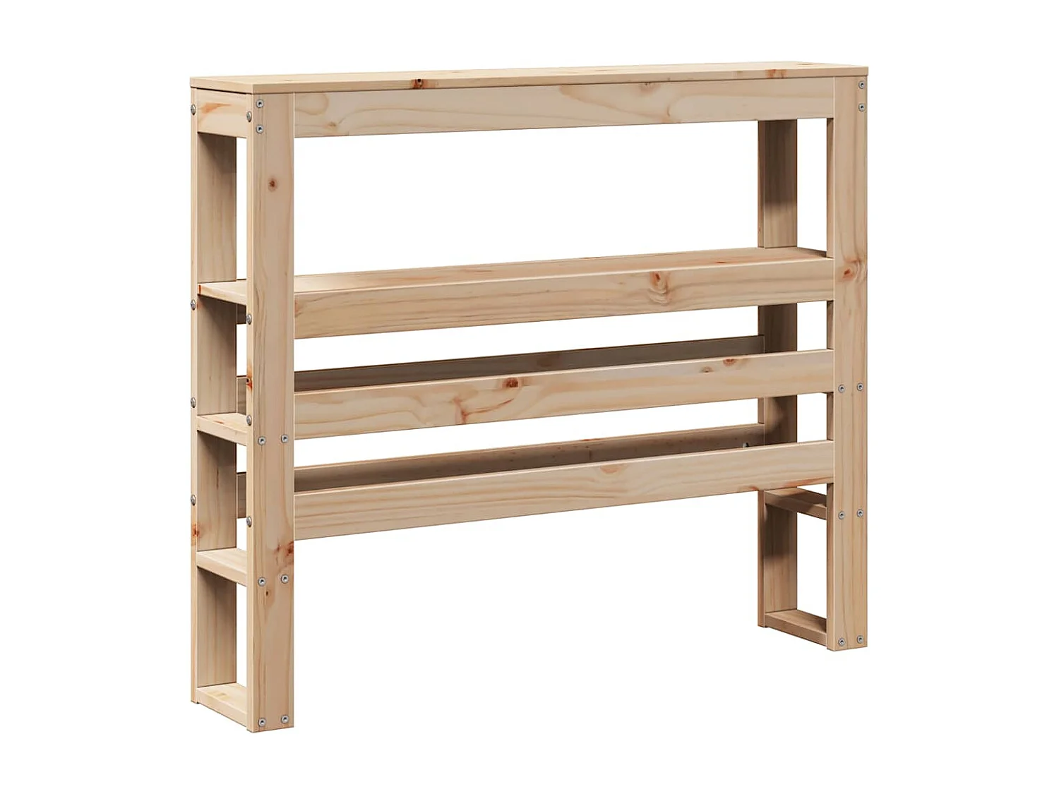 Cadre de lit sans matelas 90x190 cm bois de pin massif