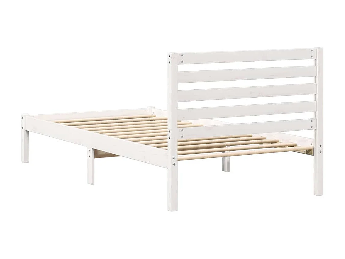 Estructura de cama 80 x 200 cm Madera maciza de pino