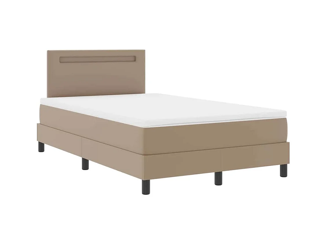 Estructura de cama con colchón Capuchino 120 x 200 cm