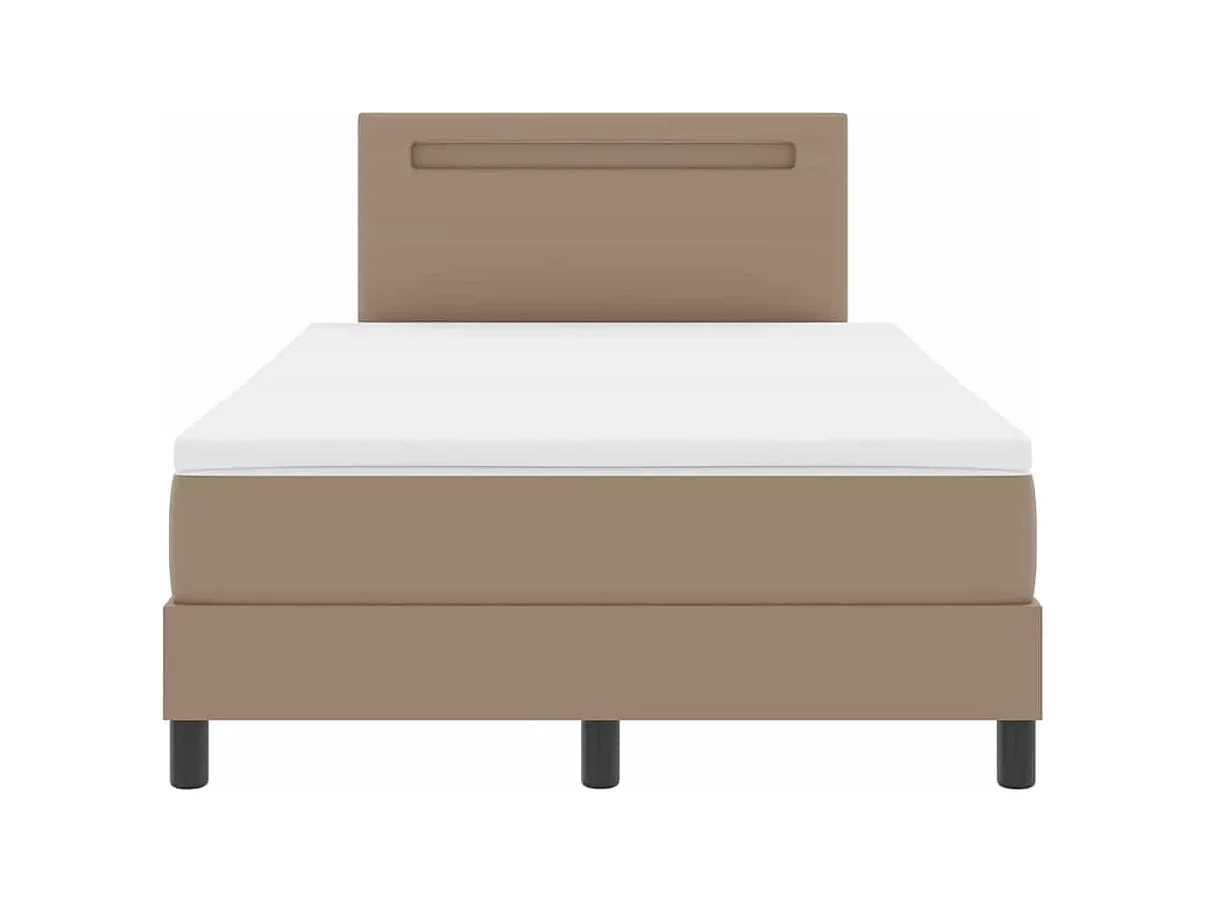 Estructura de cama con colchón Capuchino 120 x 200 cm