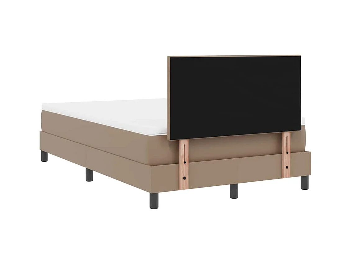 Estructura de cama con colchón Capuchino 120 x 200 cm