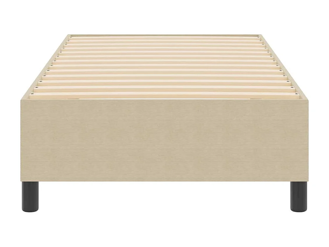 Cama Box Cinza Verde 90 x 200 cm Tecido de veludo côtelé