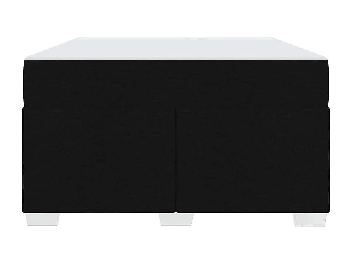 Estructura de cama Negro 120 x 200 cm tela