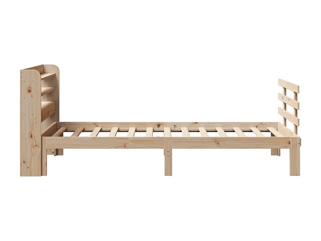 Cadre de lit avec tête de lit sans matelas 90x190 cm