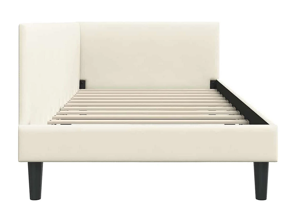 Estrutura de Cama de Canto Outros Manual Creme 100 x 200 cm