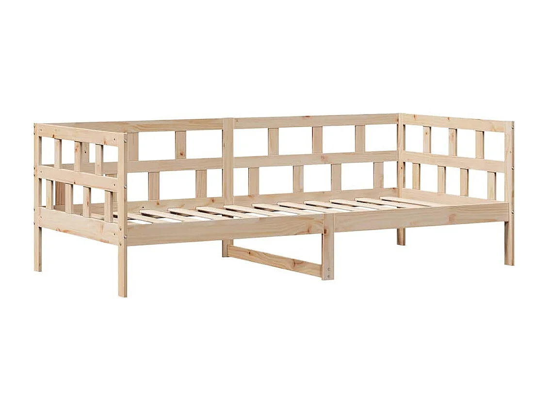 Lit de jour avec tiroirs sans matelas 80x200 cm bois massif