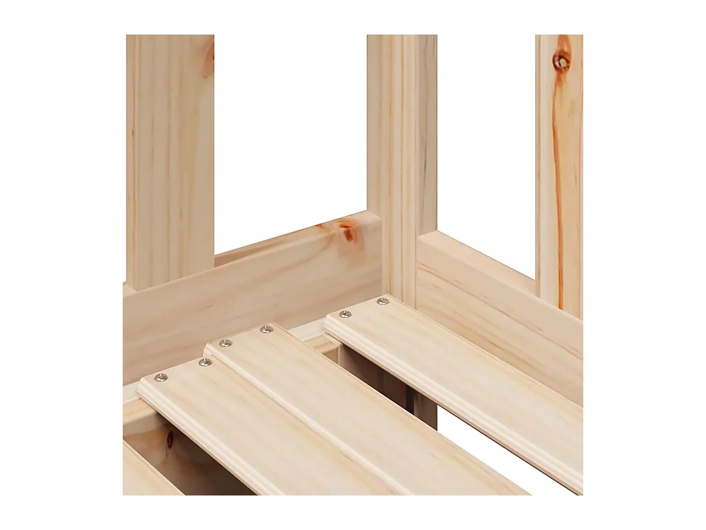 Lit de jour avec gigogne et tiroirs sans matelas 80x200 cm