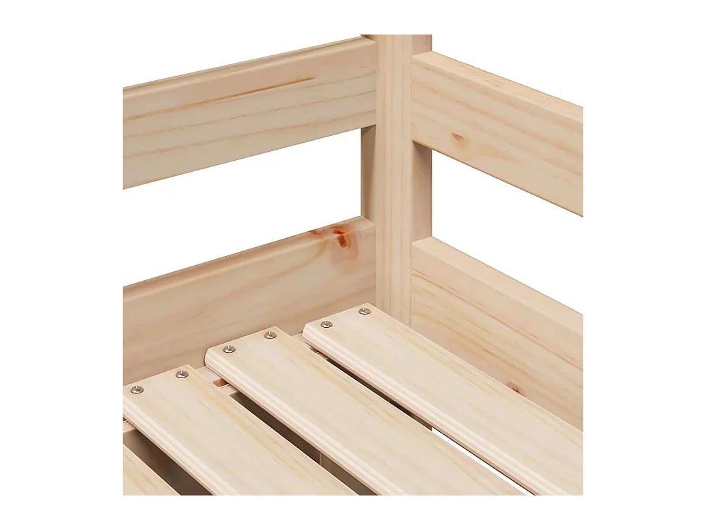 Lit de jour avec gigogne et tiroirs sans matelas 80x200 cm