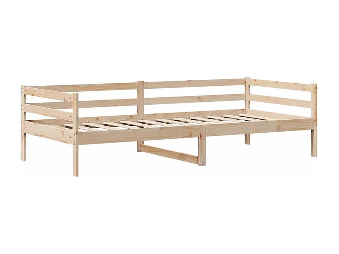 Lit de jour avec tiroirs sans matelas 80x200 cm bois massif