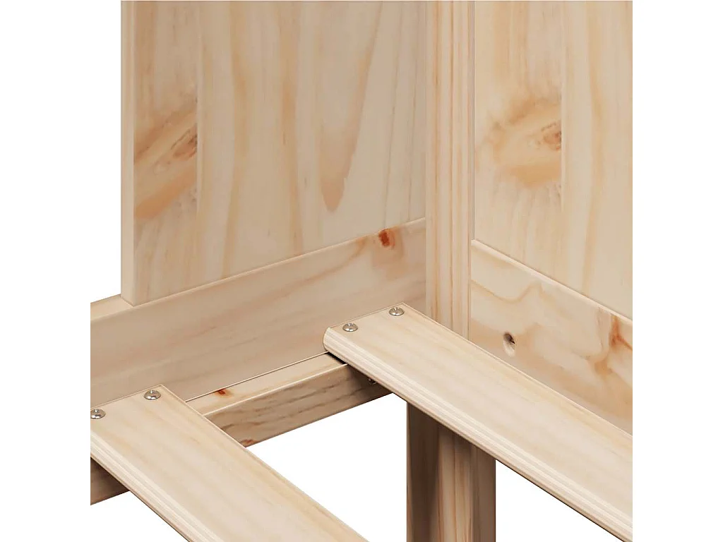 Lit de jour avec tiroirs sans matelas 90x190 cm bois massif