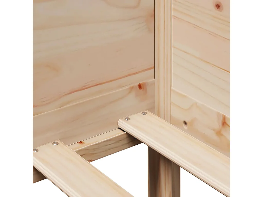 Lit de jour avec tiroirs sans matelas 80x200 cm bois massif