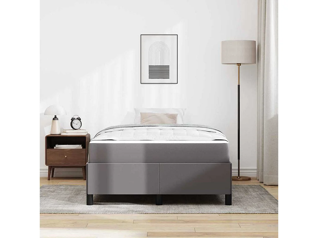 Estrutura de cama com colchão com colchão Cinzeto 120 x 200 cm