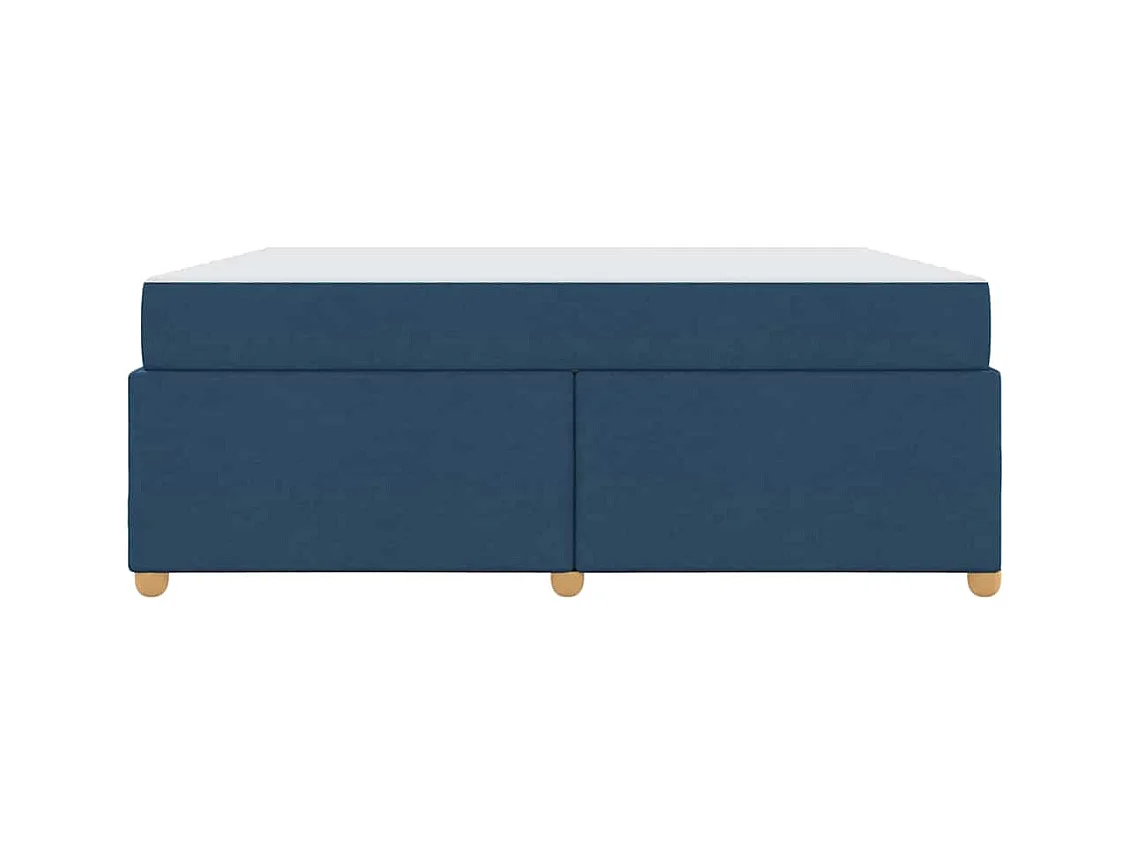 Estrutura da Cama com colchão Azul 180 x 200 cm tecido