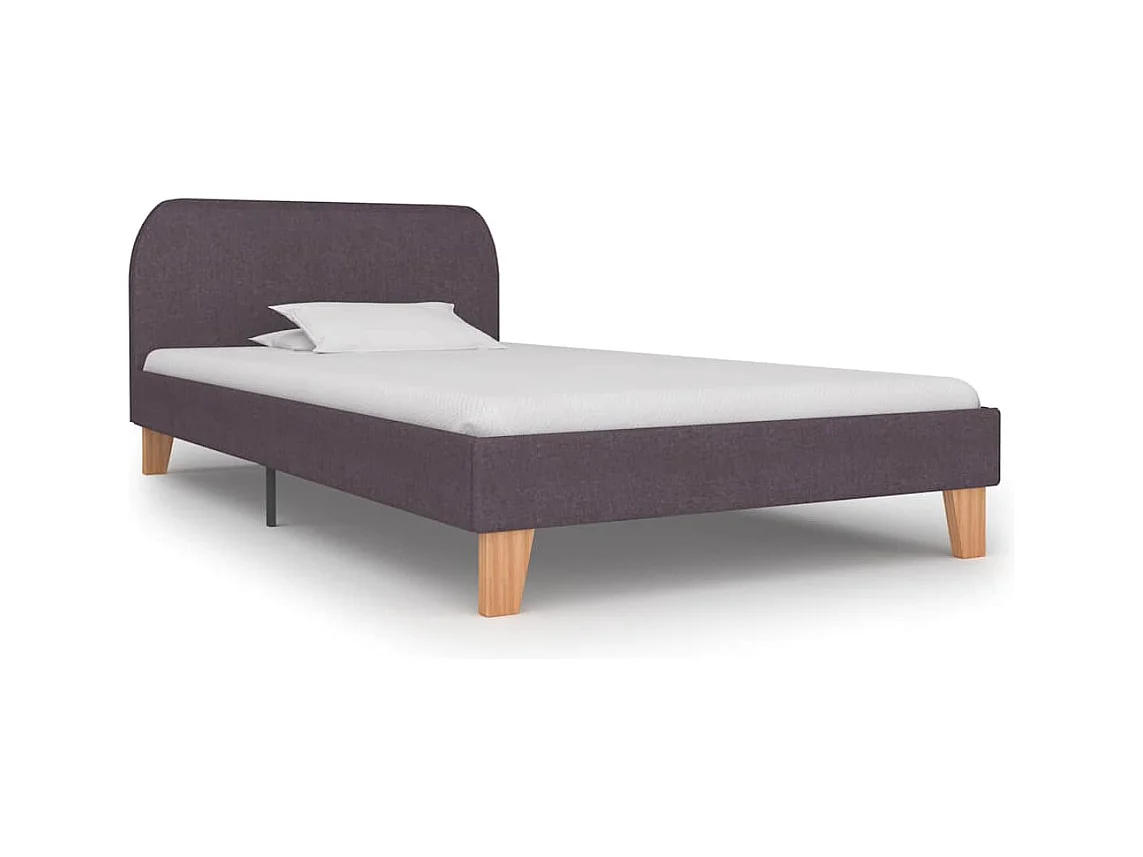 Estrutura de cama sem colchão 90x190 cm tecido
