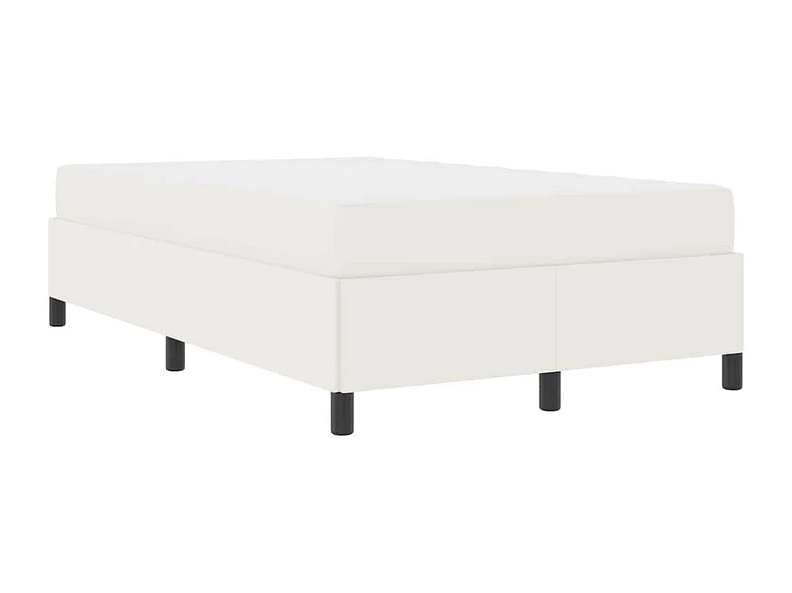 Estructura de cama Crema 120 x 200 cm Telas de pana